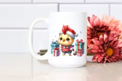 Whimsical Chicken Party, High-Quality PNG Product Image 2