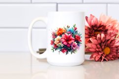 splash of Colors | Abstract Flower Bouquet Clipart Product Image 2