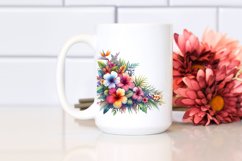 Colorful Hawayan Flowers | Clipart Product Image 2