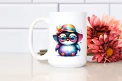 Cute Baby Penguin Sun es | Sublimation | Clipart Product Image 2