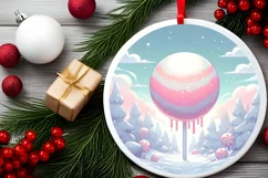 a Winter Molten Candy Scene Sublimation PNG Product Image 2