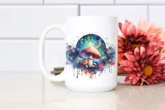 Colorful Mushroom, Transparent PNG Product Image 2