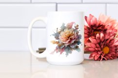 Glossy Pastel Carnation | Sublimation | Clipart Product Image 2