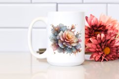 Glossy Pastel Carnation | Sublimation | Clipart Product Image 2