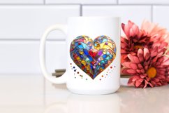 Heart Love Clipart |T-shirt, Mug, Tumbler Product Image 3