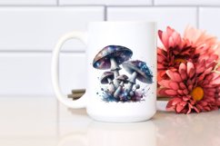 mystical Celestial Mushroom Watercolor Product Image 2