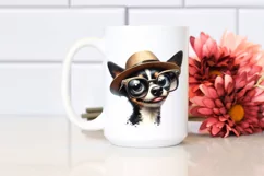 Watercolor Dog Caricature Clipart Product Image 2