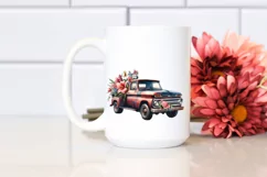 Colorful Pickup Truck Clipart Product Image 2