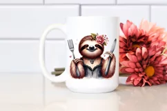 Funny Cute Owl Holding Pizza Slice Clipart Product Image 608