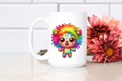 Crazy Baby Bear with Big Eyes | Sublimation | Clipart Product Image 2
