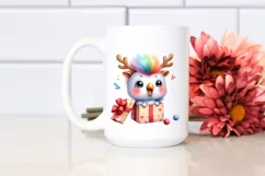 Expressive Baby Watercolor Parrot, Pastel Colors PNG Product Image 2