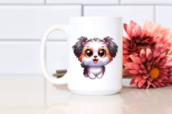 Colorful Cartoon Havanese Baby | Sublimation | Clipart Product Image 2