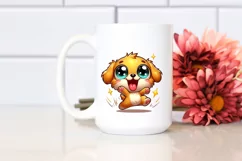 Cute Funny Cartoon Golden Retriever Product Image 2