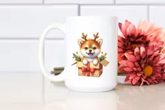 Expressive Baby Shiba Inu PNG Product Image 2