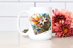 Watercolor Luxury Flower Splash Clipart Product Image 2