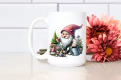 Cute Gnome Gardening | Sublimation | Clipart Product Image 2