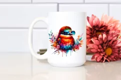 Vibrant Oilbird Sunglasses | Clipart Product Image 2