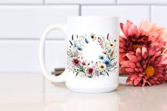 Bold Wildflowers Watercolor | Clipart Product Image 2