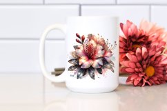 Detailed Shiny Azalea with Metallic Accents | Clipart Product Image 2