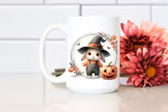 Cute Baby Rabbit, Halloween Theme, PNG Product Image 2