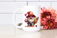 Gnome with Beach Wear Red Hat | Clipart Product Image 2