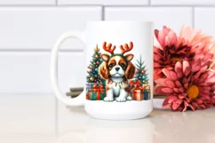 Expressive Baby Cavalier King Charles Spaniel PNG Product Image 2