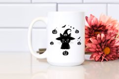 Halloween Black Cat | Simple Watercolor | Delicate Product Image 2