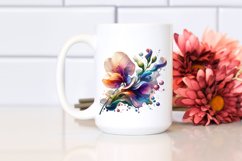 Abstract Sweet Pea Clipart Product Image 2