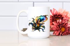 Detailed Calla Lily White Background Clipart Product Image 2