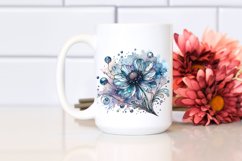 Stained Anemone | Sublimation | Clipart Product Image 2