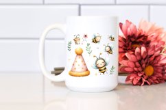 Baby Bee Party Hat | Watercolor | Sublimation Product Image 2