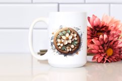 Detailed Wooden Stained Jasmine Product Image 2