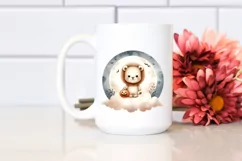 Cute Lion Halloween Simple Attire PNG Product Image 2