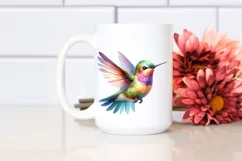 Baby Hummingbird | Watercolor | Sublimation Product Image 2