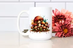 Detailed Wooden Mushroom PNG Product Image 2