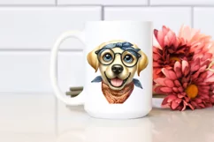 Caricature-like, Happy Labrador | Clipart Product Image 2