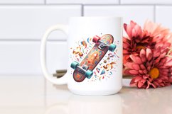 Vintage Skateboard Confetti Product Image 2