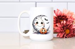 Funny Halloween Moon | Clipart Product Image 2