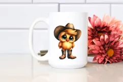 Chicken with Big Eyes and Cowboy Boots | Clipart Product Image 2