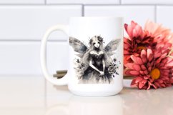 Gothic Fairy Watercolor | Sublimation | Clipart Product Image 2