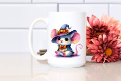 Vibrant Baby Mouse for Halloween | Sublimation Clipart Product Image 2