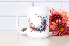 Vibrant Horizontal Frame with Wild Flowers Product Image 2