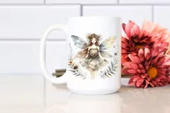 Boho Fairy Watercolor | Sublimation | Clipart Product Image 2