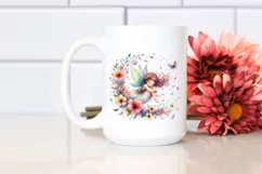 Cute Fairy Tumbling with Petals in the Wind Product Image 2