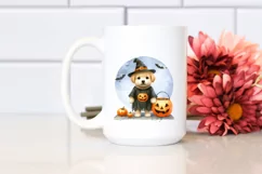 Cute Baby Puppy, Halloween Theme, PNG Product Image 2