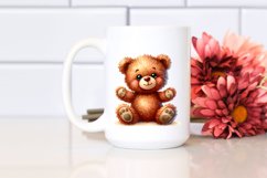 Colorful Plush Bear Baby | Sublimation | Clipart Product Image 2