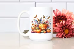 Vibrant Fairy Halloween Scenery | Clipart Product Image 2