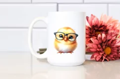 Baby Chick Portrait with es | Clipart Product Image 2