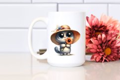 Standing Up Legs Expressive Confused Flower Clipart Product Image 2