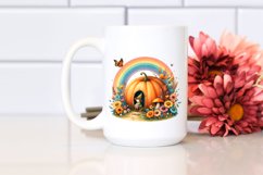Simple Autumn Fairy House Clipart Product Image 2